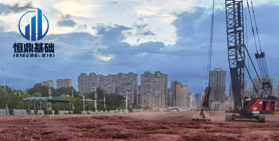 贛州中心城區快速路工程-沙河大道項目強夯地基工程